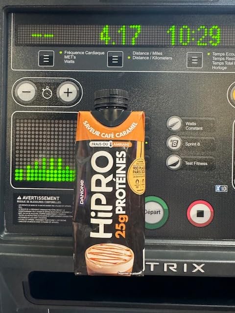 Hipro Boisson protéinée caramel café 330ml lot 8x330ml sans lactose