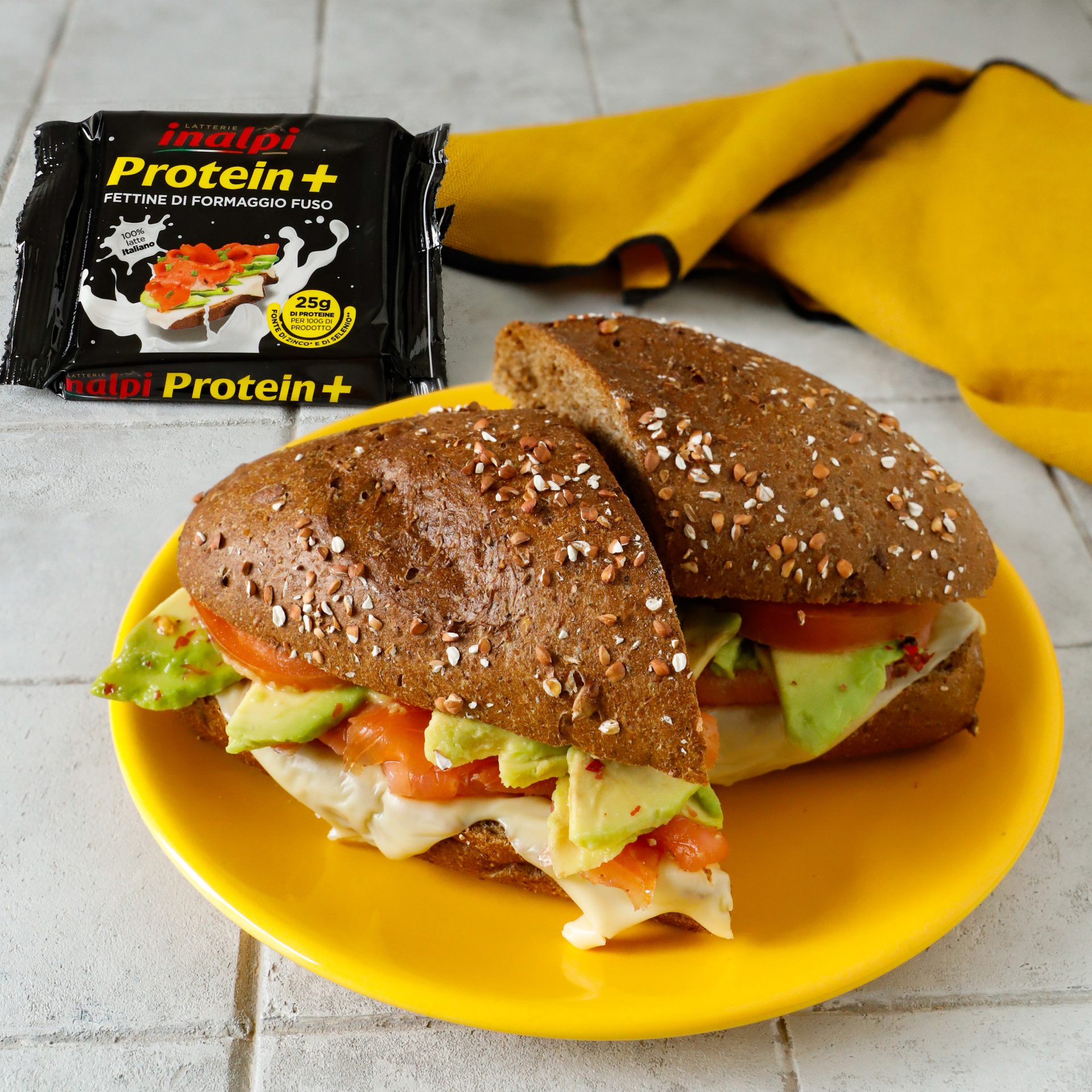 Inalpi Protein+ Fettine fromage fondu 140g 25g protéines