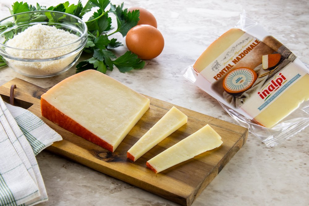 Inalpi Cheeses Fontal Nazionale 200g Pâte Pressée Doux