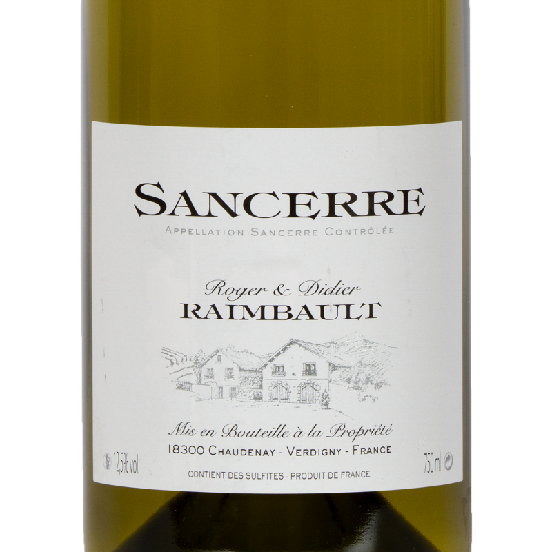 Les Terroirs de France Sancerre Blanc 2023 Raimbault vin blanc