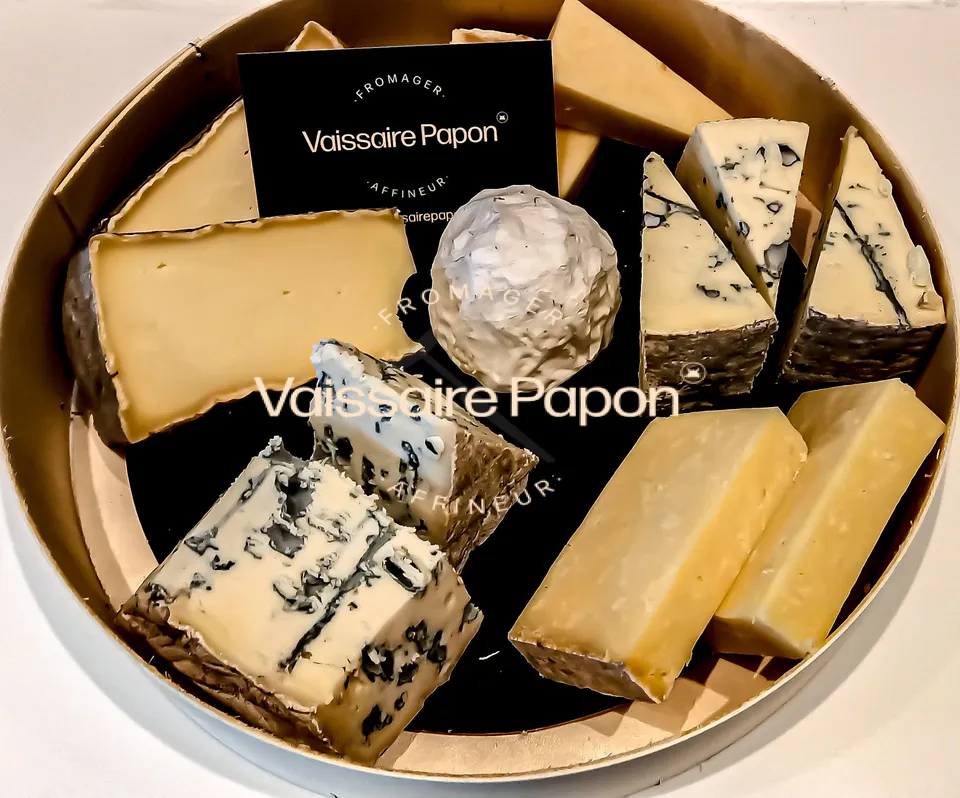 Vaissaire Papon Plateau Auvergne box fromages assortiment