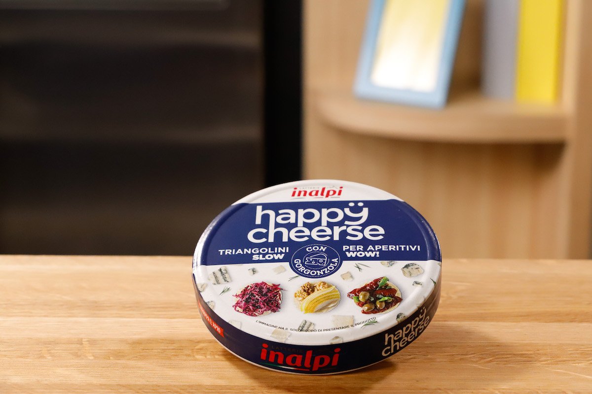 Inalpi Happy Cheerse fromage fondu gorgonzola 140g crémeux