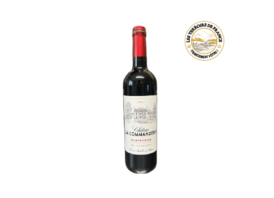 Les Terroirs de France Vins Château La Commanderie vin rouge Bordeaux