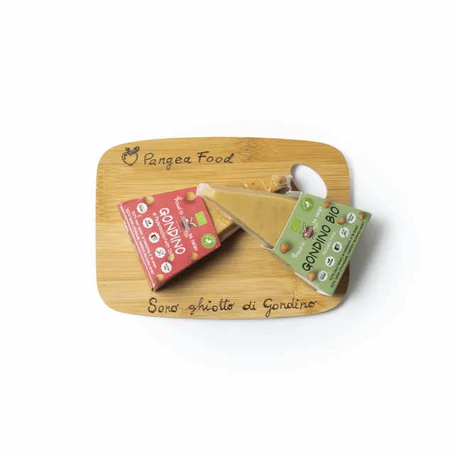 Gondino planche bambou + 2 fromages vegan 150 g cadeau