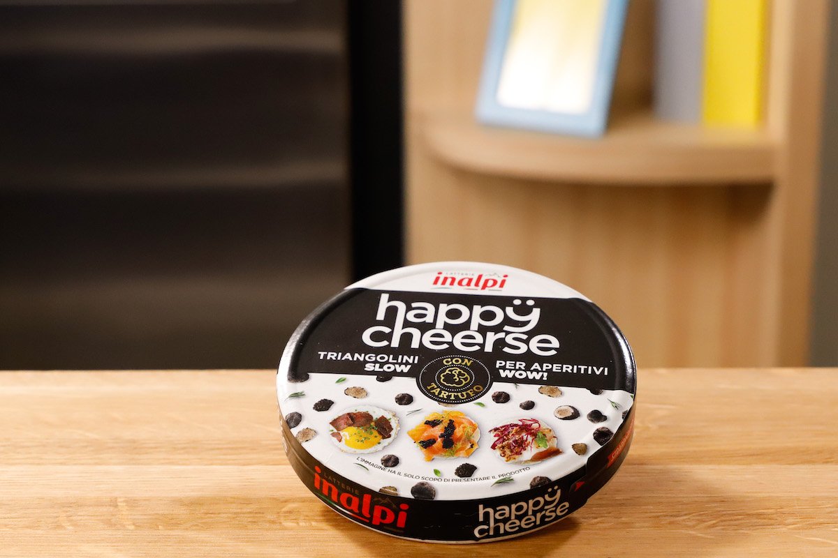 Inalpi Happy Cheerse Tartufo portions fromage truffe 140g