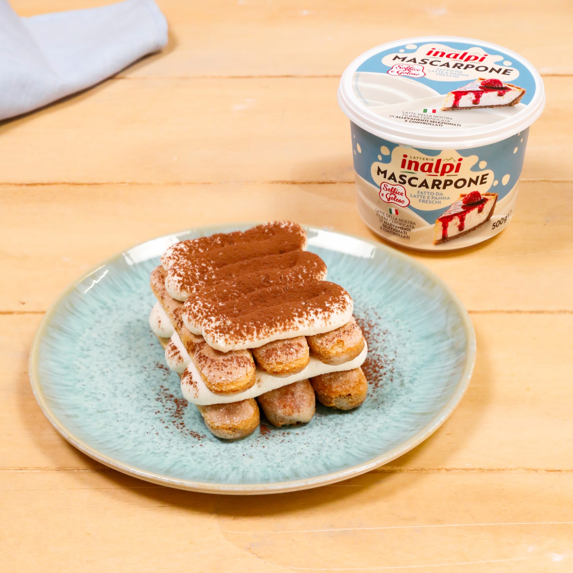 Inalpi Mascarpone crème dessert 500 g format familial