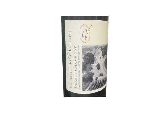 Château Villeneuve Saumur Champigny vin rouge bio 2023