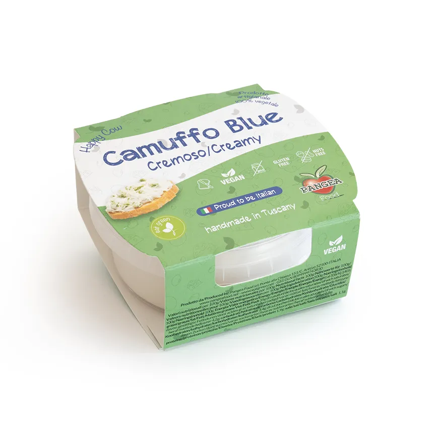 Gondino Freschi Camuffo Blue bleu végétal 170g soja erborinato