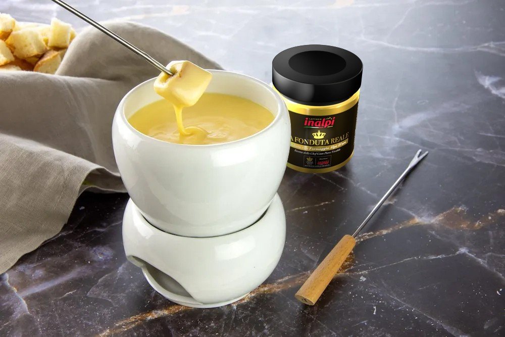 Inalpi Fondue La Fonduta Reale 180g Fromage Italien