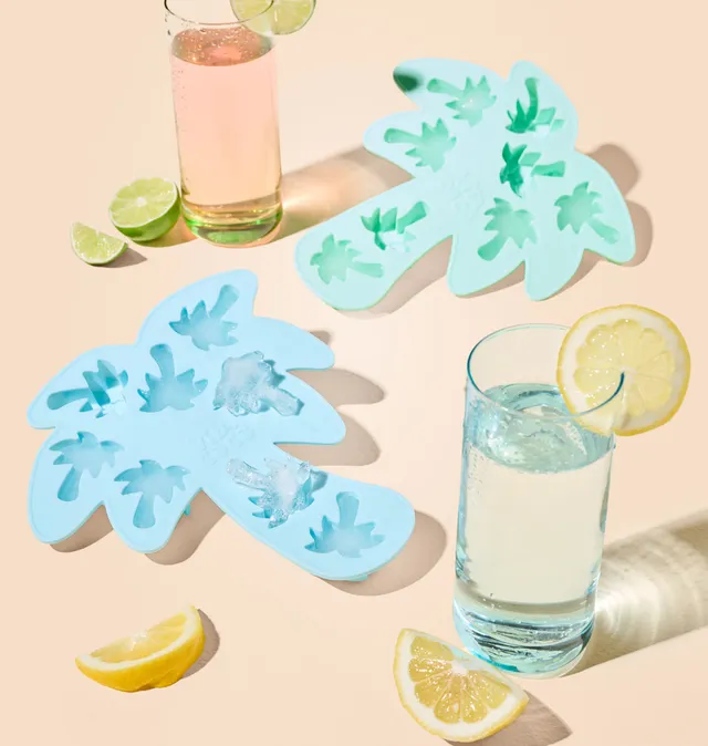 Vita Coco Merch Palm Tree bac à glaçons menthe silicone