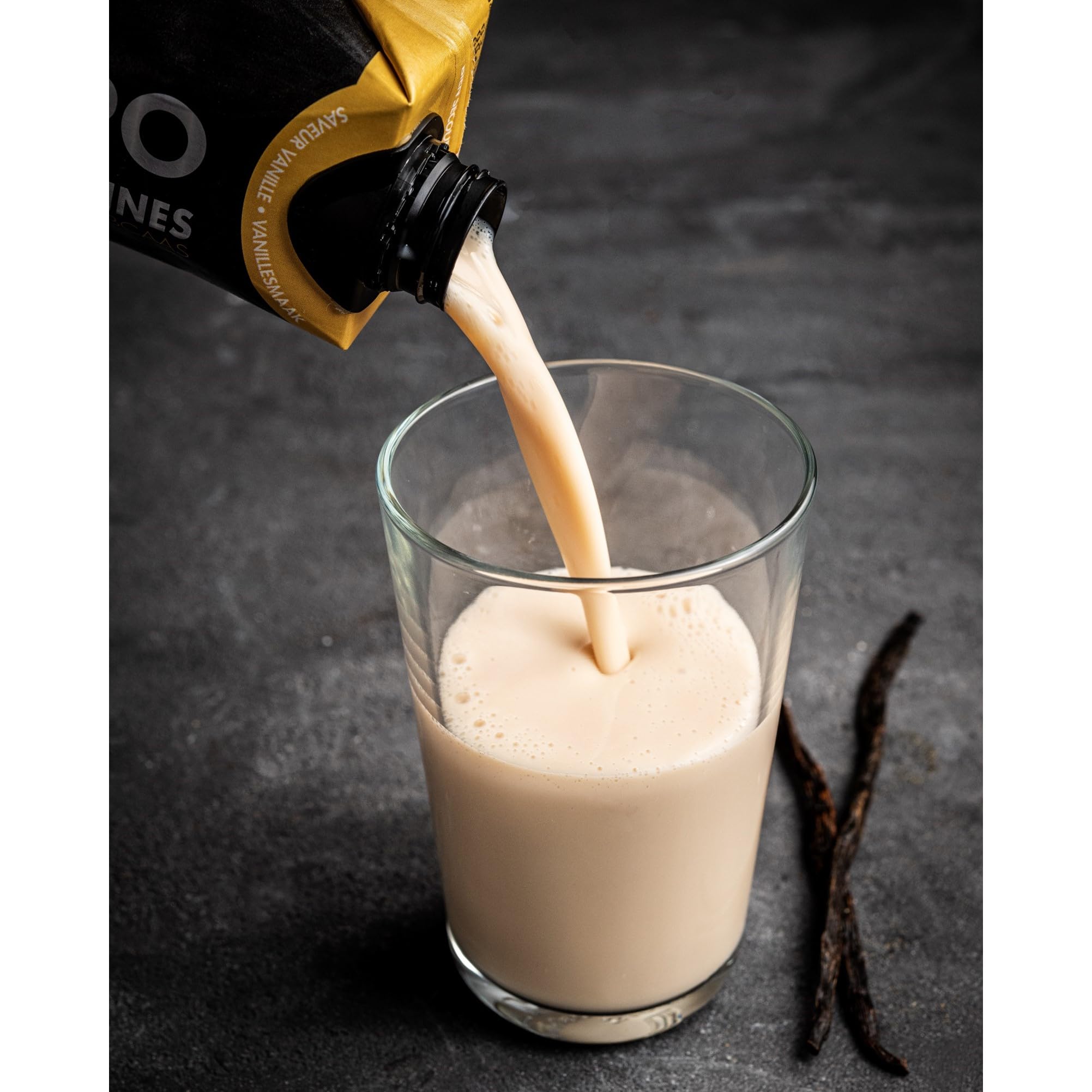 Hipro Boisson Protéinée Vanille 8 x 330ml Sans Lactose