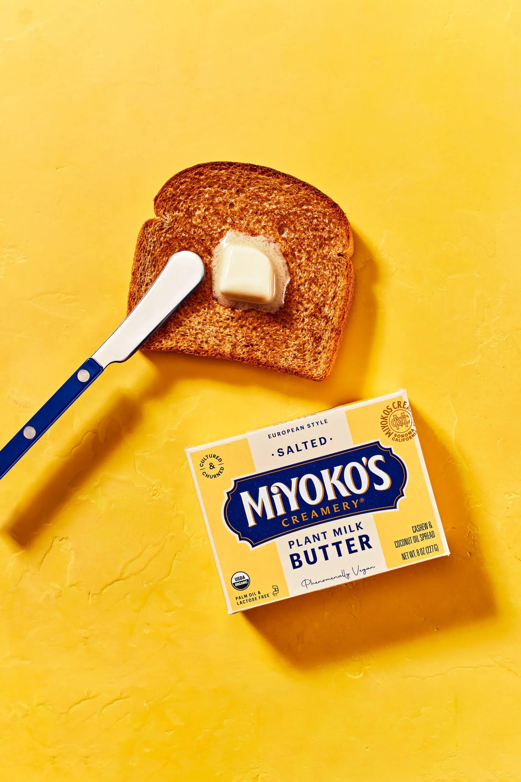 Miyoko's Creamery Euro Butter Beurre Végétal Cajou Salé
