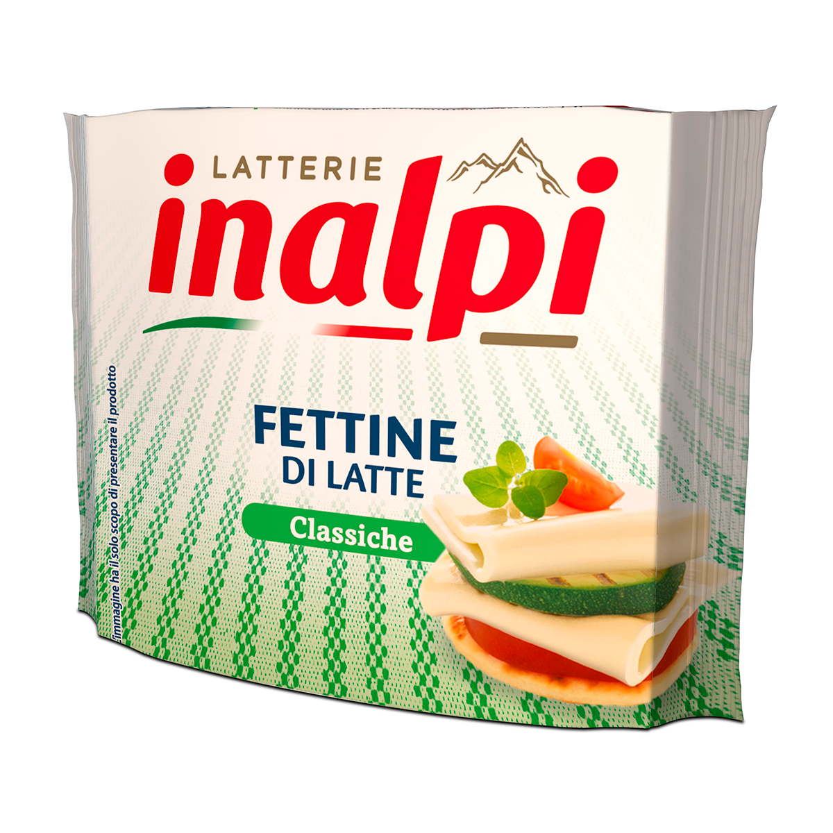 Inalpi Fettine Latte Classiche tranches fromage fondu 175g