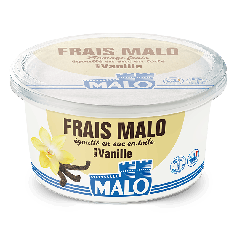 Malo Fromages frais saveur vanille 500g frais