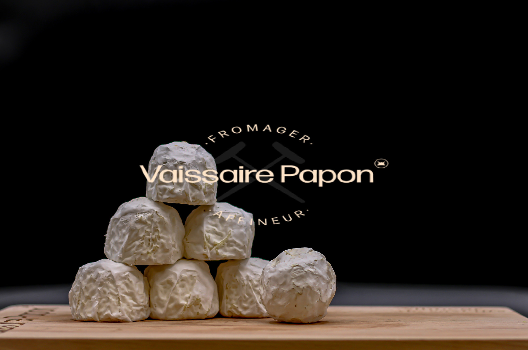 Vaissaire Papon Mini Gaperon fromage ail et poivre
