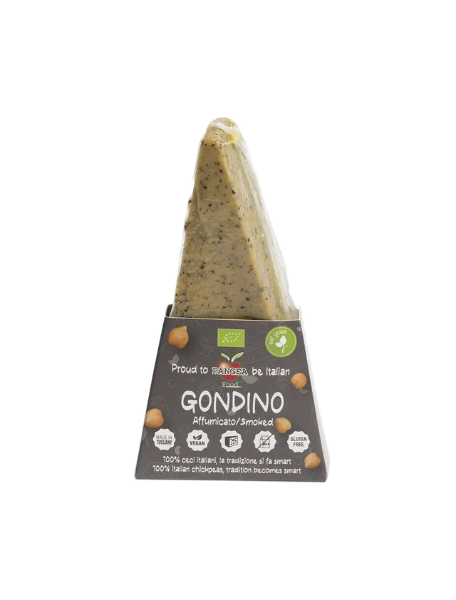 Gondino Stagionati Affumicato fromage végétal fumé 150g pois chiches