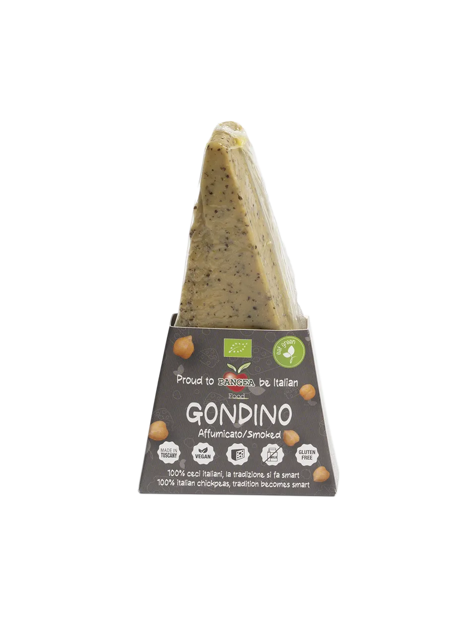 Gondino Stagionati Affumicato fromage végétal fumé 150g pois chiches