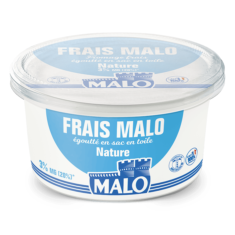 Malo Fromages frais nature 3% 500g