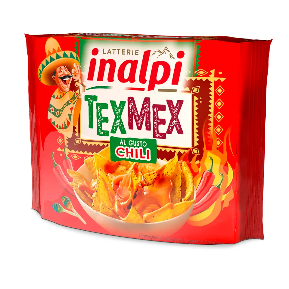 Inalpi Fettine Special Tex Mex fromage fondu chili 150g