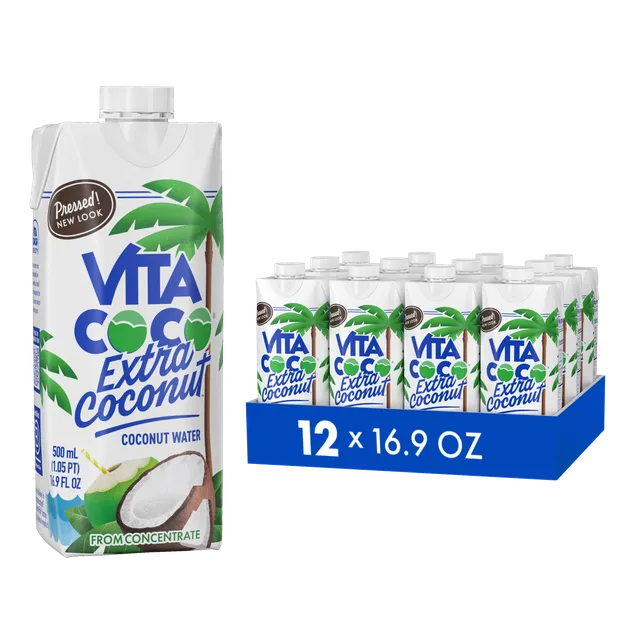 Vita Coco Extra Coconut eau de coco carton 500 ml pack 12