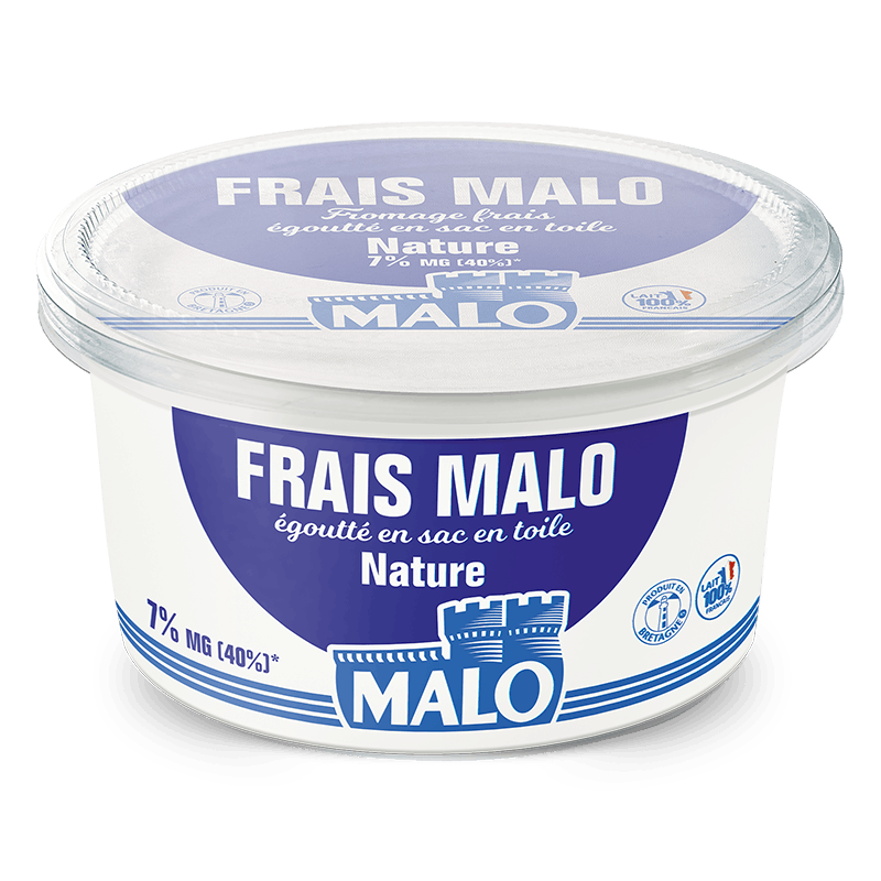 Malo Les Fromages frais fromage frais nature 7% 500g
