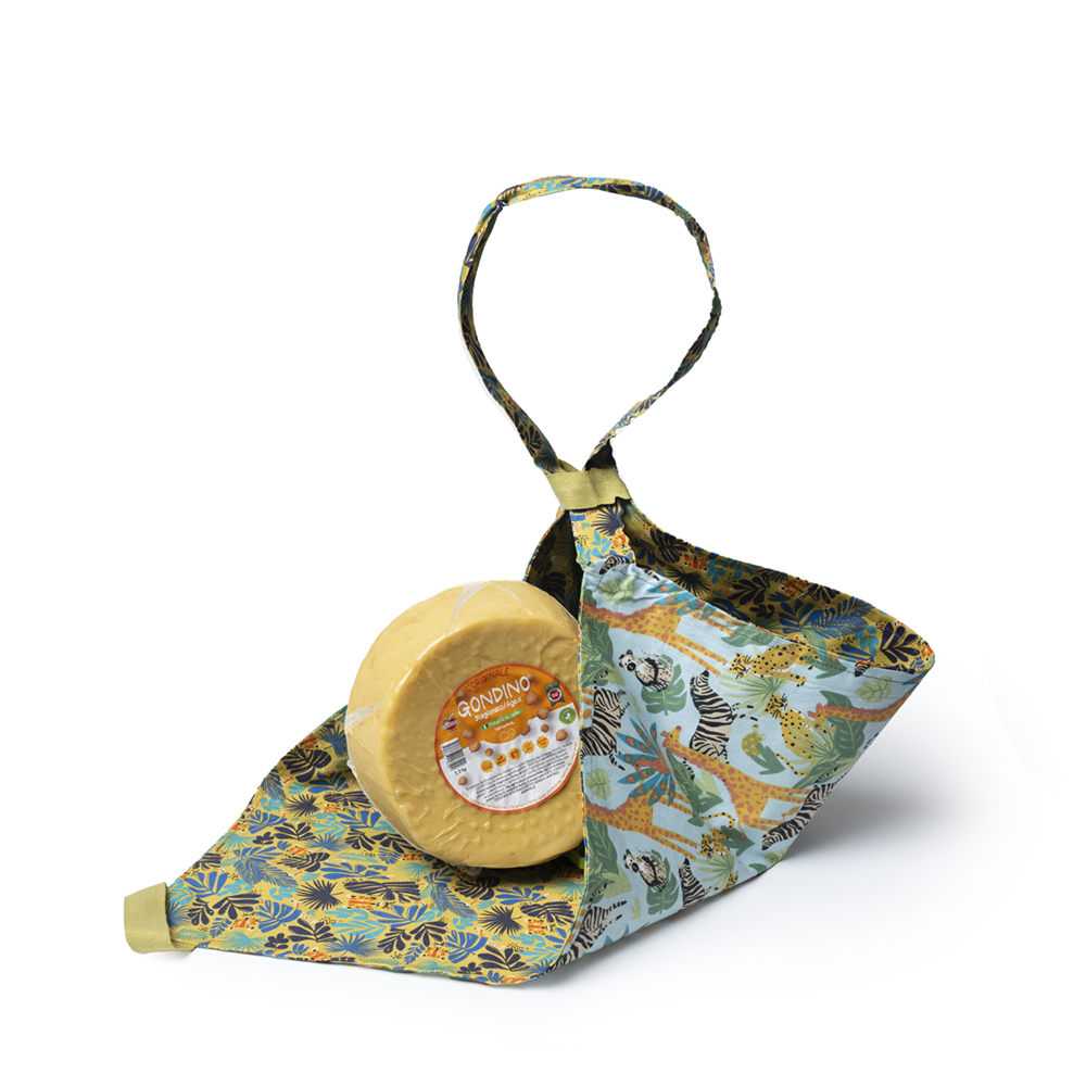 Gondino porte-plat tissu + fromage vegan 1,3 kg cadeau