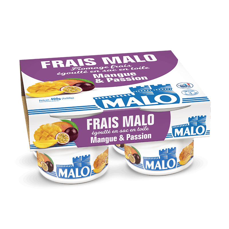Malo Les Fromages Frais Fromage Frais Mangue Passion