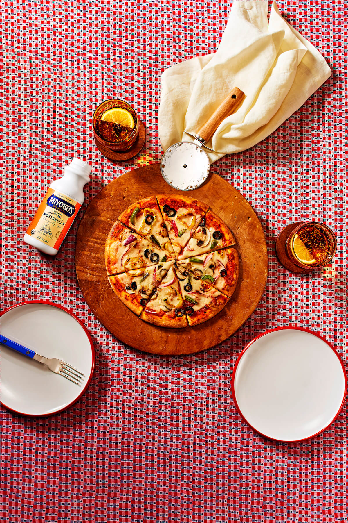 Miyoko's Creamery Mozzarella Liquide Cajou Spécial Pizza