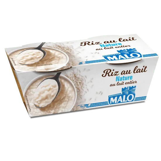 Malo Les Desserts riz au lait dessert lacté