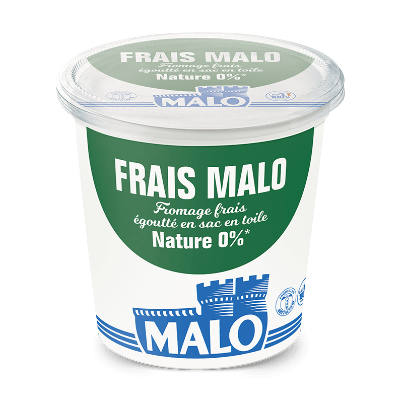 Malo Les Fromages frais fromage frais nature 0% 500g