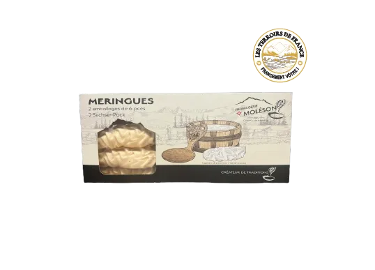 Les Terroirs de France Meringue Suisse biscuit sucré véritable