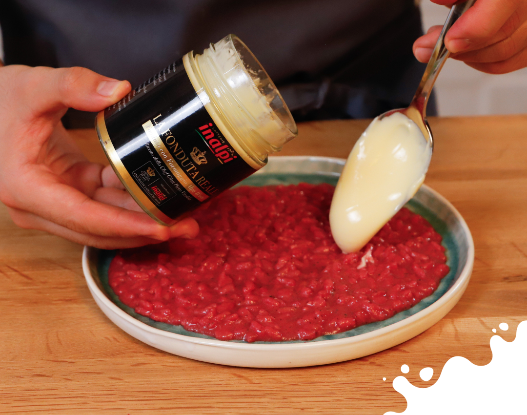 Inalpi Fondue La Fonduta Reale 180g Fromage Italien