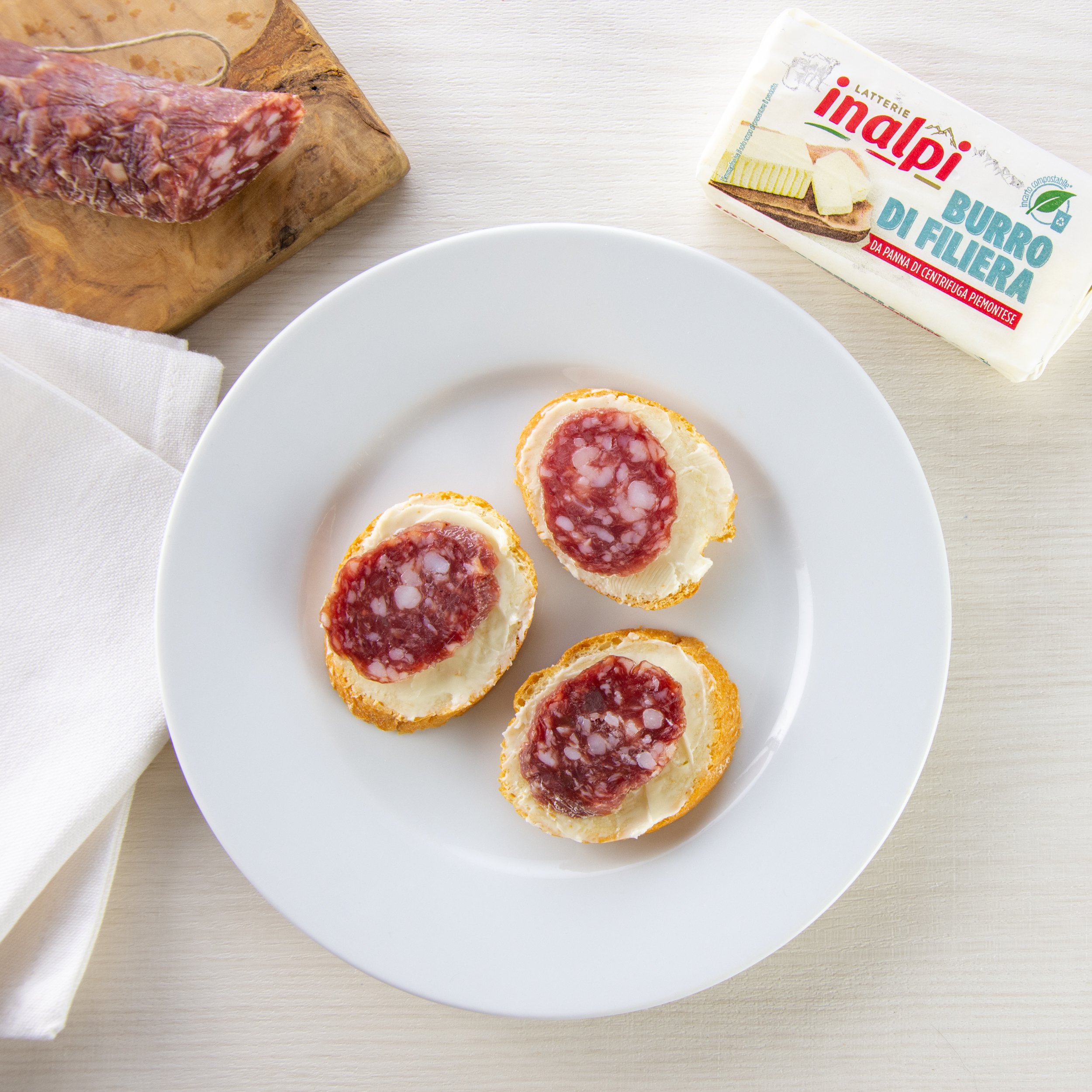 Inalpi Burro di Filiera beurre doux 250 g Piémont