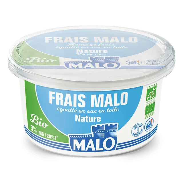 Malo Les BIO fromage frais nature 500g origine France
