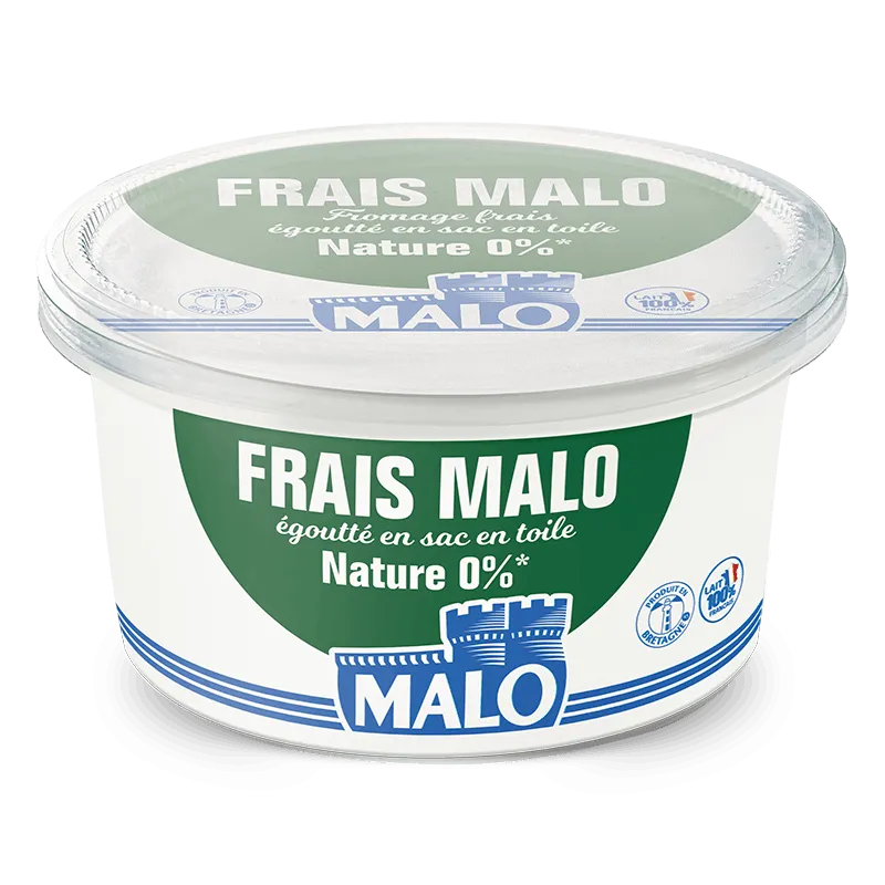 Malo Les Fromages frais 0% pot 500g nature léger