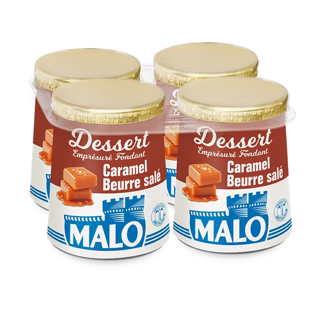 Malo Les Desserts Fondant Caramel dessert caramel beurre salé