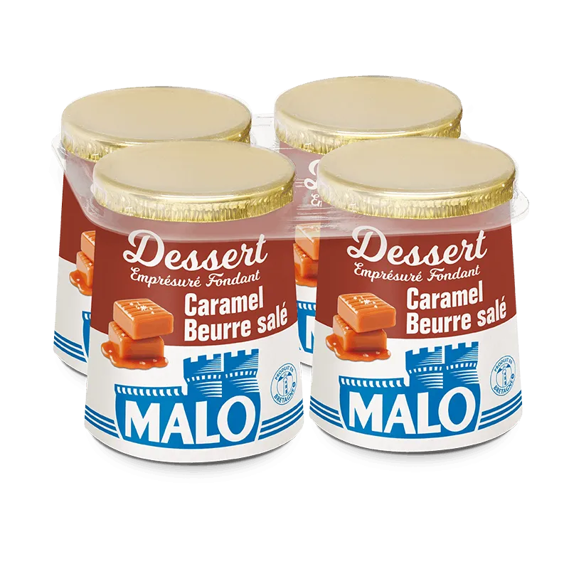 Malo Les Desserts Fondant Caramel dessert caramel beurre salé