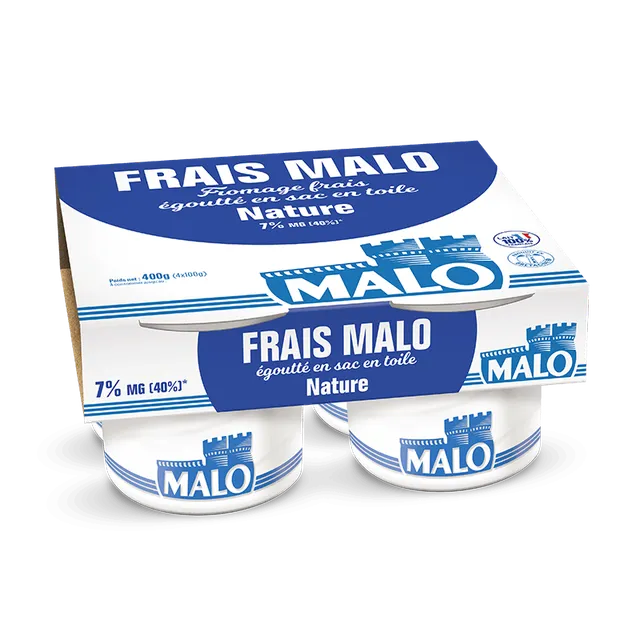 Malo Fromages frais nature 7% fromage frais