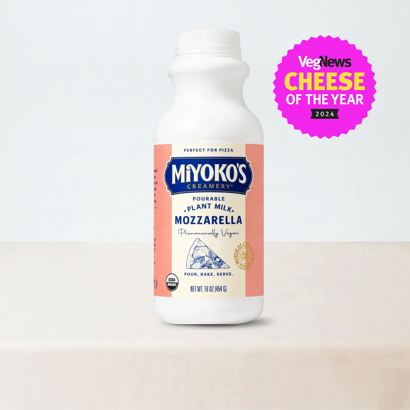 Miyoko's Creamery Mozzarella Liquide Cajou Spécial Pizza