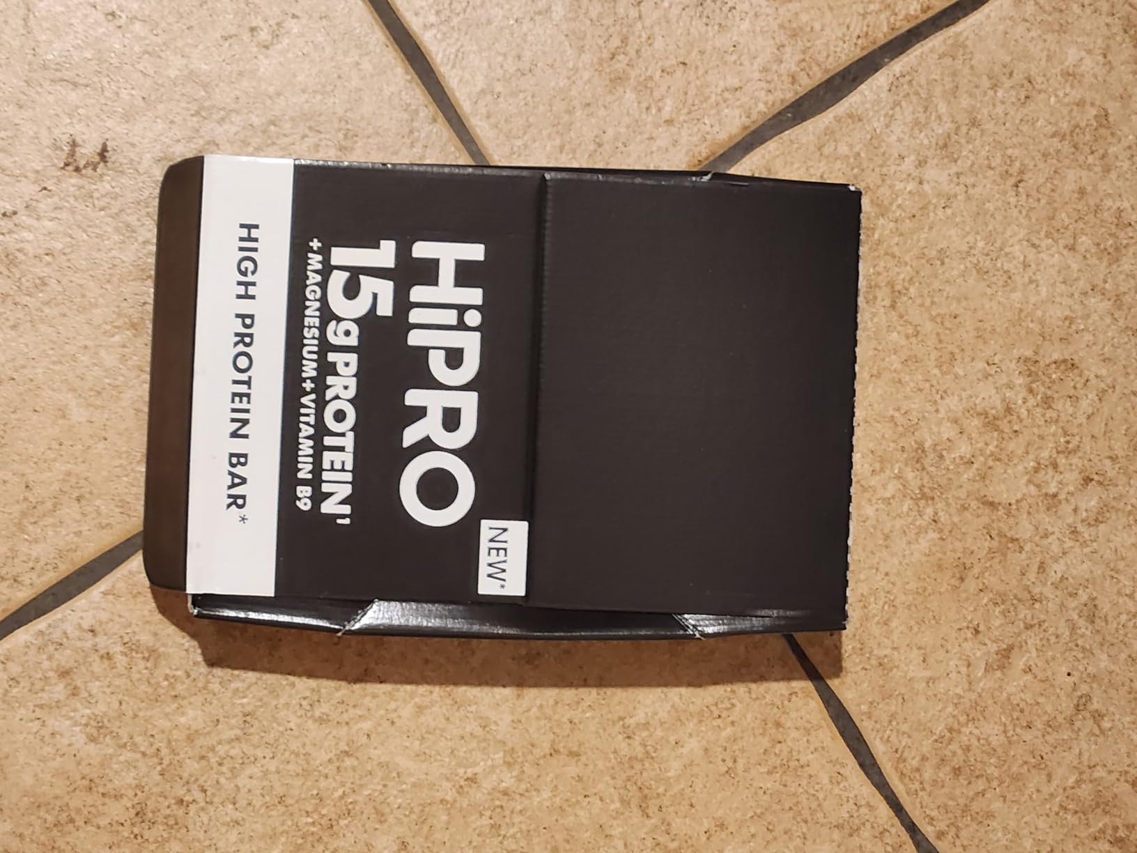Hipro Barre protéinée caramel 45g pack 12 magnésium B9