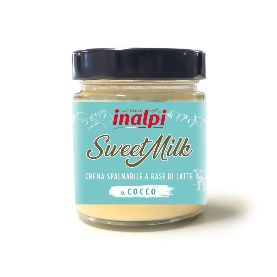 Inalpi Sweet Milk coco crème à tartiner 180g lait italien