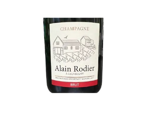 Les Terroirs de France Vins Champagne Alain Rodier brut 75 cl