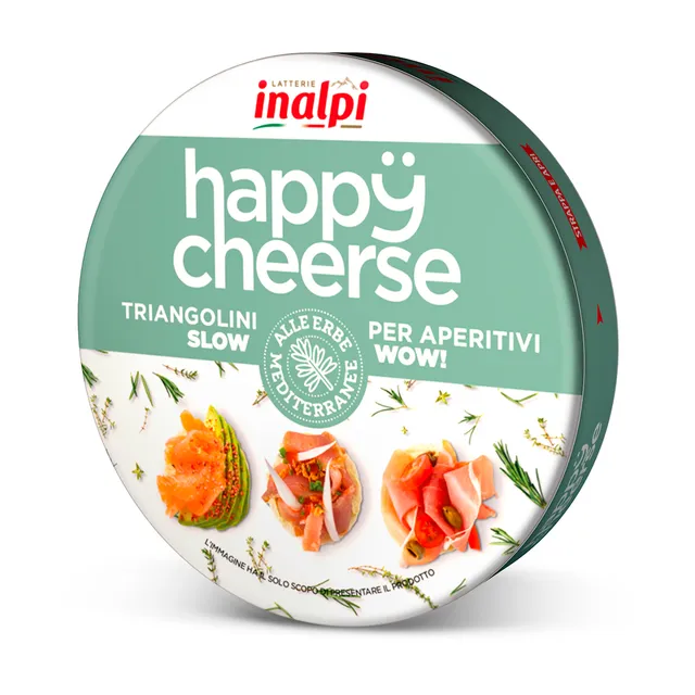 Inalpi Happy Cheerse Fromage Fondu Herbes 140g