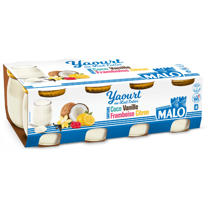 Malo Les Yaourts Mix Flavoured Yaourt Aromatisé Frais