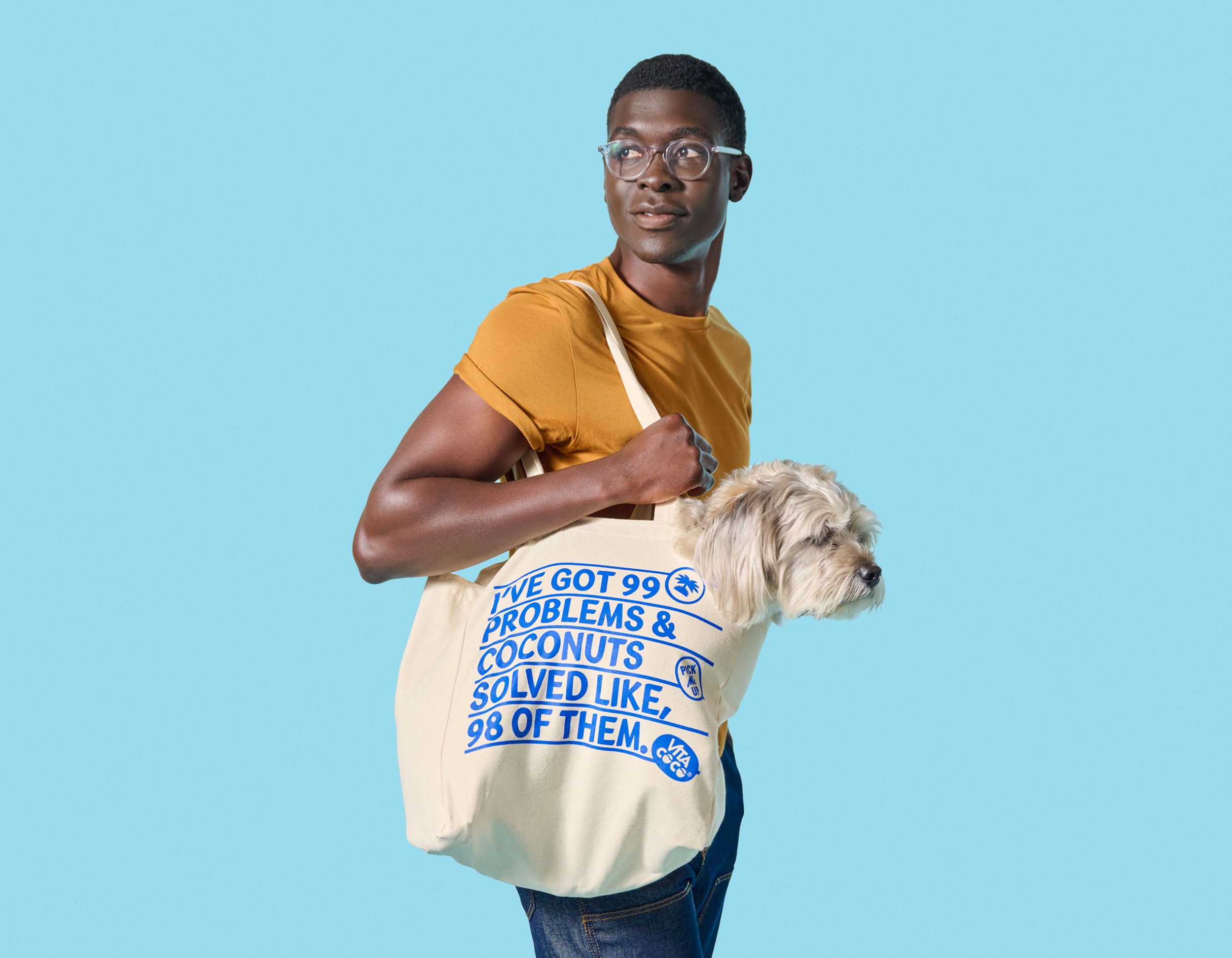 Vita Coco Merch 99 Problems tote bag sac en toile