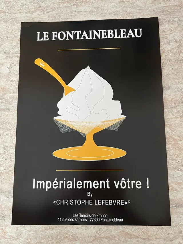 Les Terroirs de France Le Fontainebleau affiche déco cuisine