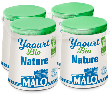 Malo Les BIO yaourt nature bio