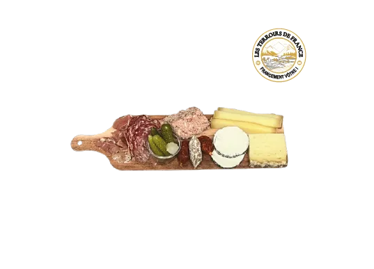 Les Terroirs de France Pique-niques Planche charcuterie fromages 1 personne