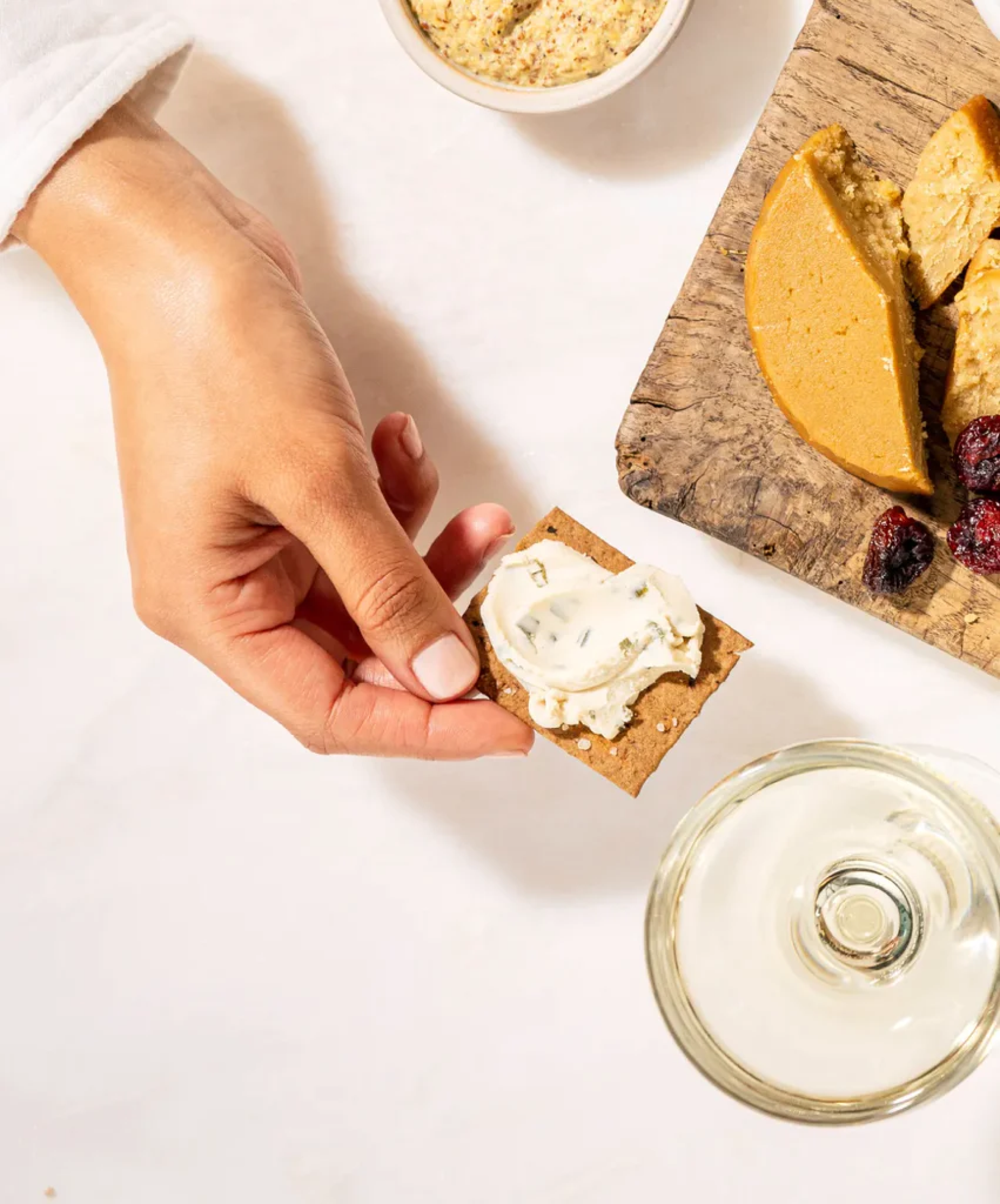 Miyoko Plant Milk Cheese Spread ciboulette fromage vegan