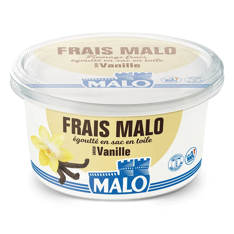 Malo Fromages frais saveur vanille 500g frais